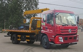 國五東風(fēng)清障車帶隨車吊